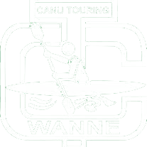 Canu Touring Wanne Logo weiß